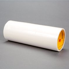 3M™ Double Coated Tape 9817M, Clear, 60 in x 250 yd, 3.3 mil, 1 roll per
case, 9 rolls per pallet