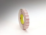 3M™ Double Coated Tape Extended Liner 476XL, Translucent, 2 in x 540 yd,
6 mil, 3 rolls per case