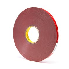 3M™ VHB™ Tape 4936F, Gray, 3/4 in x 72 yd, 25 mil, Film Liner, 12 rolls
per case