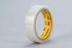 3M™ Polyester Film Tape 856, Transparent, 3 in x 72 yd, 12/Case