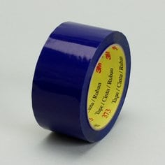 Scotch® Box Sealing Tape 373, Blue, 24 mm x 340 m, 8/Case