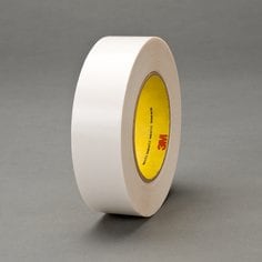 3M™ Double Coated Tape 9737, Clear, 72 mm x 55 m, 3.5 mil, 16 rolls per
case