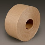 3M™ Water Activated Paper Tape 6146, Natural, Medium Duty Reinforced, 6
in x 4500 ft, Pallet Pack