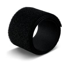 3M™ Hook Fastener SJ3572, Black, 1 in x 600 yd, Lvlwnd, 1 per case