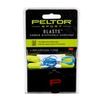 Peltor™ Sport Blasts™ Corded Disposable Earplugs 97081-10C, 2 Pair Pack,
Neon Yellow