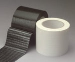3M™ Woven Patch Tape 442W, White, 6 in x 55 yd, 10 rolls per case
