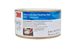 3M™ Deck and Joist Flashing Tape 8047, Translucent, 3 in x 75 ft, 12
rolls per case, Solid Liner