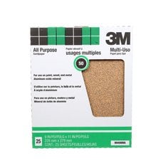 3M™ Pro-Pak™ Paint and Rust Removal (Alox), 99406NA, 9 in x 11 in, 50
Grit, 25 sht pk