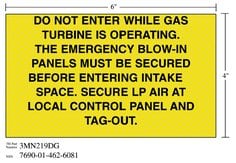 3M™ Diamond Grade™ Safety Sign 3MN219DG, "DO NOT…TAG OUT", 6 in x 4 in,
10/Package
