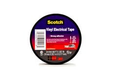 Scotch® Vinyl Electrical Tape 700, 2 in x 20 ft, 1 in core, Black, 144
rolls/Case, NO SHRINKWRAP