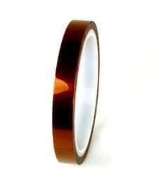 3M™ Polyimide Film Electrical Tape 1218, Amber, log roll, 480mm x 33M
(18.9 yds x 36 yds), 1 Roll/Case