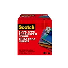 Scotch® Book Tape, 845-400, 4 in x 540 in (101,6 mm x 13,7 m)