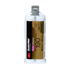 3M™ Scotch-Weld™ Epoxy Adhesive DP190, Gray, 48.5 mL Duo-Pak, 12/case