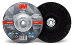3M™ Silver Depressed Center Grinding Wheel, 87448, T27 Quick Change, 7
in x 1/4 in x 5/8 in-11 in, 10/Carton, 20 ea/Case