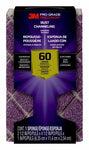 3M™ Pro Grade Precision™ Dust Channeling Block Sanding Sponge 60 grit
Coarse, 2500TRI-60C-CH, 4.5 x 2.5 x 1in, 12/cs