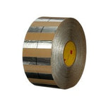 3M™ Aluminum Foil Headliner Tape 12150, Silver, 95 mm x 95 m (47.5 mm x
47.5 mm pieces side by side), 3 Roll/ Case