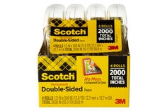 Scotch® Double Sided Tape, 4137, 1/2 in x 400 in