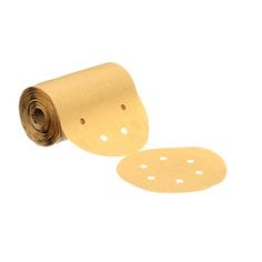 3M™ Stikit™ Gold Paper Disc Roll 216U, P320 A-weight, 6 in x NH, D/F
6HL, Die 600HZ, 175 discs per roll