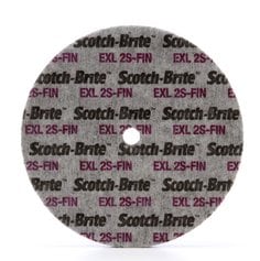 Scotch-Brite™ EXL Unitized Wheel, XL-UW, 3S Fine, 1-1/2 x 1/4 in x 1/8 in