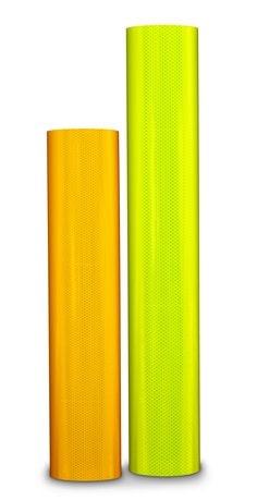 3M™ Diamond Grade™ VIP Reflective Sheeting 3981 Fluorescent Yellow, 18 in x 50 yd