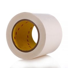 3M™ Double Coated Tape 9009, Clear, 4 1/4 in x 360 yd, 2.1 mil, Roll