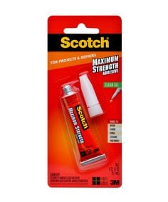 Scotch® Maximum Strength Adhesive 6048, 0.33 fl oz (9.7 mL)