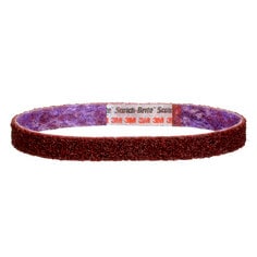 Scotch-Brite™ Durable Flex Belt, DF-BL, A/O Medium, 1/2 in x 18 in, 20
ea/Case