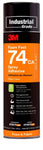 3M™ Foam Fast Spray Adhesive 74 CA, Low VOC <25%, Clear, 24 fl oz Can
(Net Wt 19.0 oz), 12/Case