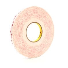 3M™ VHB™ Tape 4920, White, 1/2 in x 72 yd, 15 mil, 18 rolls per case