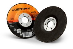 3M™ Cubitron™ II Cut and Grind Wheel, 82276, 36, T27, 100 mm x 4.2 mm x
9.53 mm, 10/Inner, 20 ea/Case