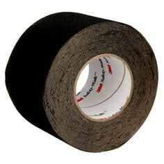 3M™ Safety-Walk™ Slip-Resistant General Purpose Tapes & Treads 610,
Black, 4 in x 60 ft, Roll, 1/Case