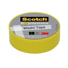 Scotch® Expressions Washi Tape C314-GRN2, 0.59 in x 393 in (15 mm x 10
m) Pastel Green