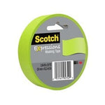Scotch® Expressions Masking Tape 3437-GRN-ESF, Lemon Lime