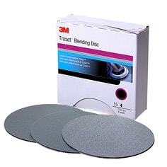 3M™ Trizact™ Hookit™ Blending Abrasive Disc 02091, P1000, 3 in (75 mm),
15 Discs/Carton, 4 Cartons/Case