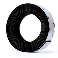 3M™ Hook/Loop Fastener TB3526N/TB3527N, Black, 1 in x 10 ft, 1 mated
strip per bag, 8 bags per case