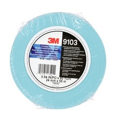 3M™ Printable Repulpable Single Coated Splicing Tape 9103RW, 24 mm x 55
m, 4.1 mil, 36 rolls per case, Reverse Wound