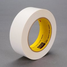 3M™ Repulpable Flatback Tape R3127, White, 96 mm x 55 m, 4.2 mil, 8
rolls per case