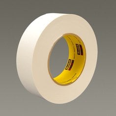 3M™ Repulpable Strong Single Coated Tape R3187, White, 48 mm x 55 m, 7.5
mil, 24 Rolls/Case, Plastic Pallet