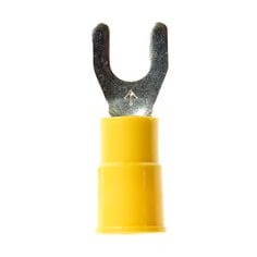 3M™ Highland™ Vinyl Insulated Fork Terminal FV10-8Q, AWG 12-10, 25/bag,
10 Bags/Case