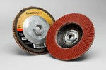 3M™ Cubitron™ II Flap Disc 967A, 80+, T29 Quick Change, 4-1/2 in x
5/8"-11, 10 ea/Case