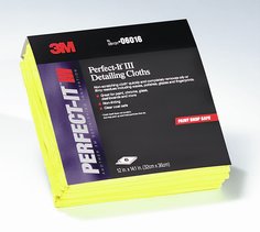 3M™ Perfect-It™ Detailing Cloths - Yellow, 6 cloths per pack
