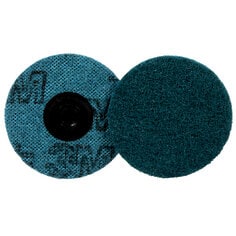 Scotch-Brite™ Roloc™ Surface Conditioning Disc, SC-DS, A/O Very Fine,
TS, 3 in, 25/Carton, 100 ea/Case