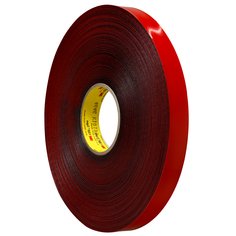 3M™ VHB™ Tape 4646, Dark Gray, 1/2 in x 36 yd, 25 mil, Small Pack, 4
rolls per case