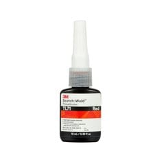 3M™ Scotch-Weld™ Threadlocker TL71, Red, 10 mL Bottle, 10/case