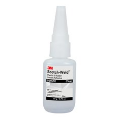 3M™ Scotch-Weld™ Plastic & Rubber Instant Adhesive PR1500, Clear, 20
Gram Bottle, 10/case
