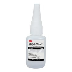 3M™ Scotch-Weld™ Super Fast Instant Adhesive SF100, Clear, 20 Gram
Bottle, 10/case