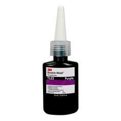 3M™ Scotch-Weld™ Threadlocker TL22, Purple, 10 mL Bottle, 10/case