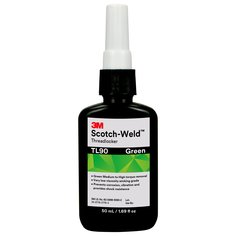 3M™ Scotch-Weld™ Threadlocker TL90, Green, 50 mL Bottle, 10/case