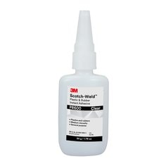 3M™ Scotch-Weld™ Plastic & Rubber Instant Adhesive PR600, Clear, 50 Gram
Bottle, 10/Case