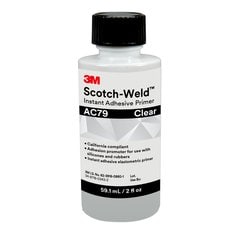 3M™ Scotch-Weld™ Instant Adhesive Primer AC79, Clear, 2 fl oz Bottle,
10/case